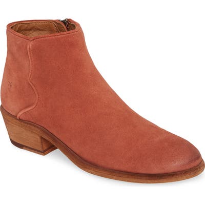 Frye Carson Western Bootie, Red