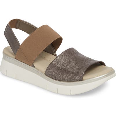 The Flexx Cushy Sandal, Metallic