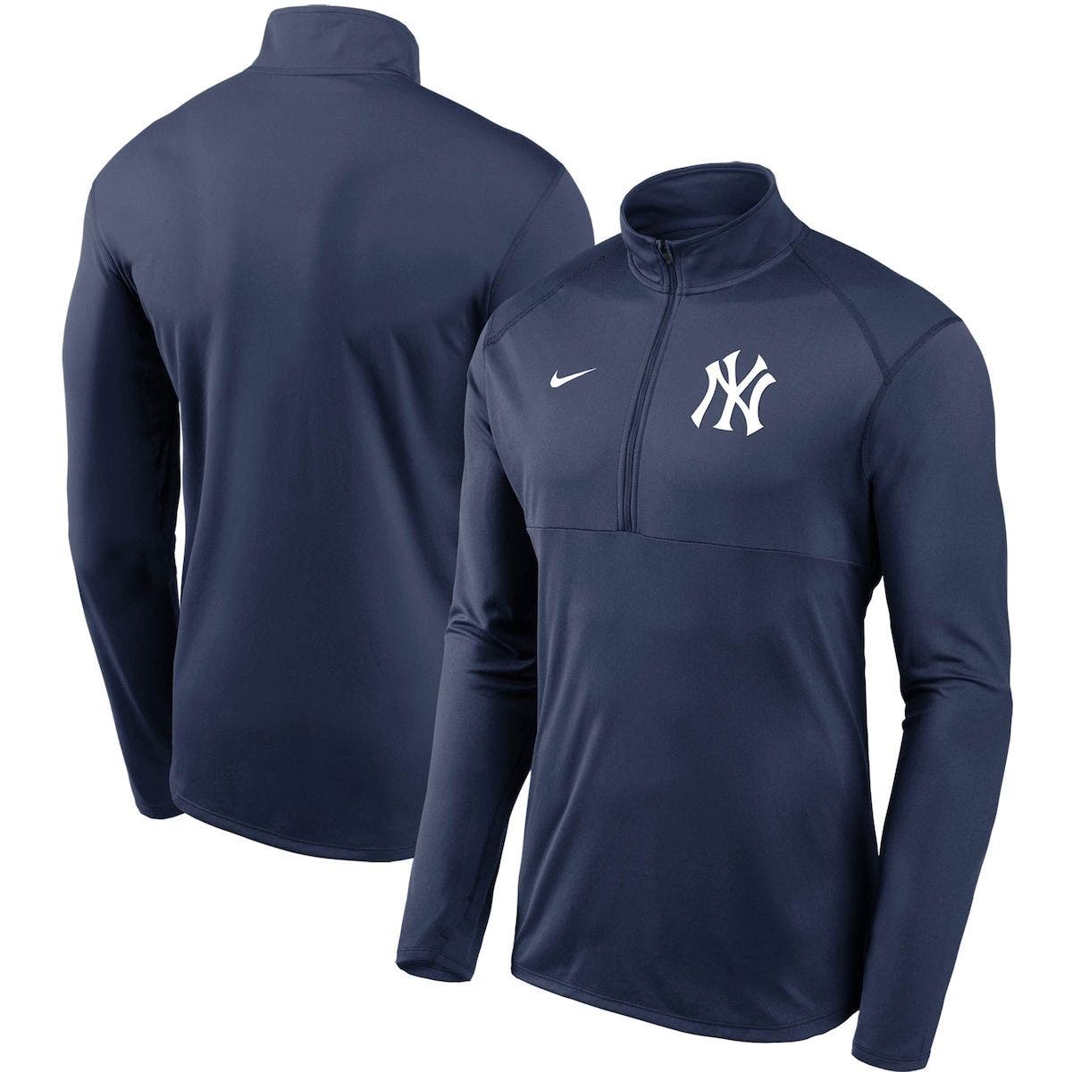 nike half zip navy