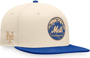 Men's Fanatics Branded Gray/Black New York Mets Team Snapback Hat