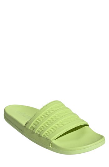 Adidas Originals Adidas Adilette Slide Sandal In Green