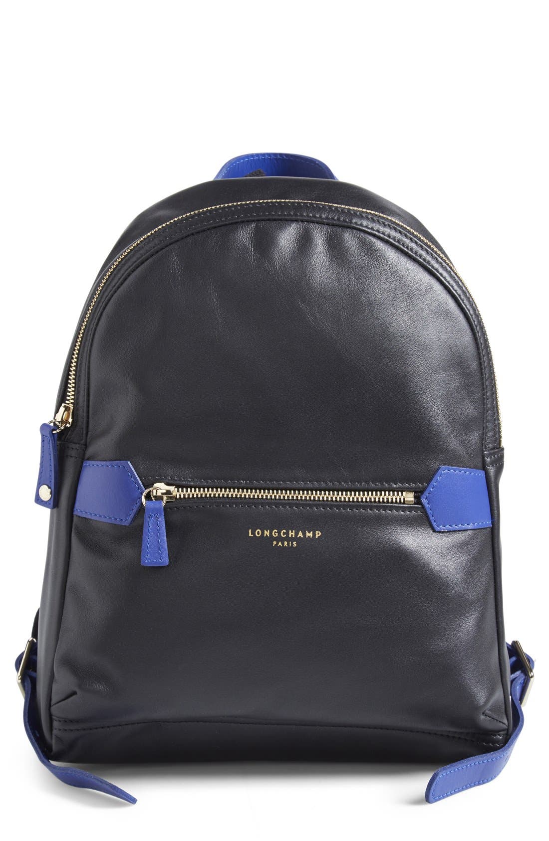Longchamp '2.0' Leather Backpack 