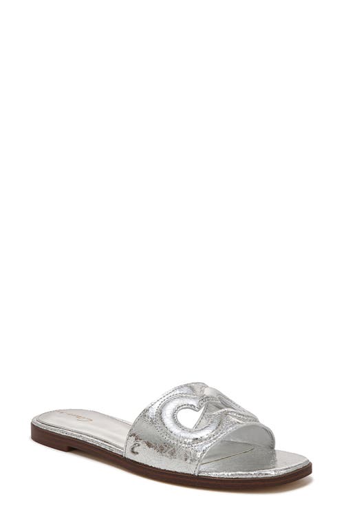 Circus NY Maura Slide Sandal in Soft Silver