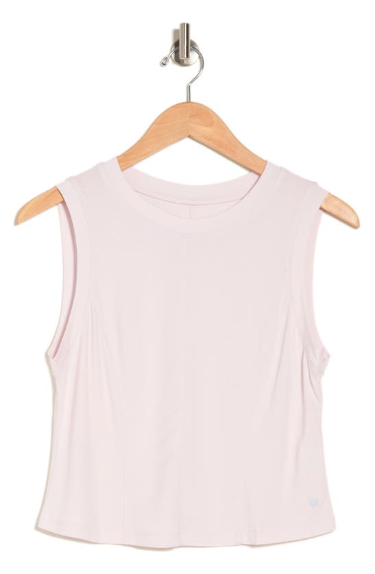 Apana Direction Crop Tank In Orchid Ice Heather