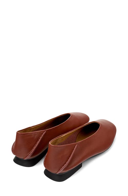 Shop Camper Casi Myra Flat In Medium Brown