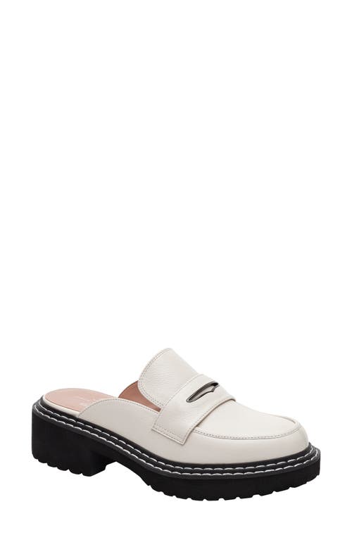 Linea Paolo Elie Platform Loafer in Cream