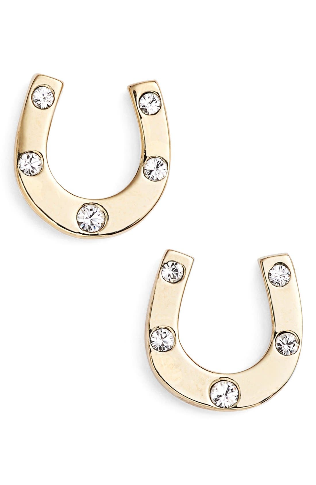 kate spade horseshoe earrings