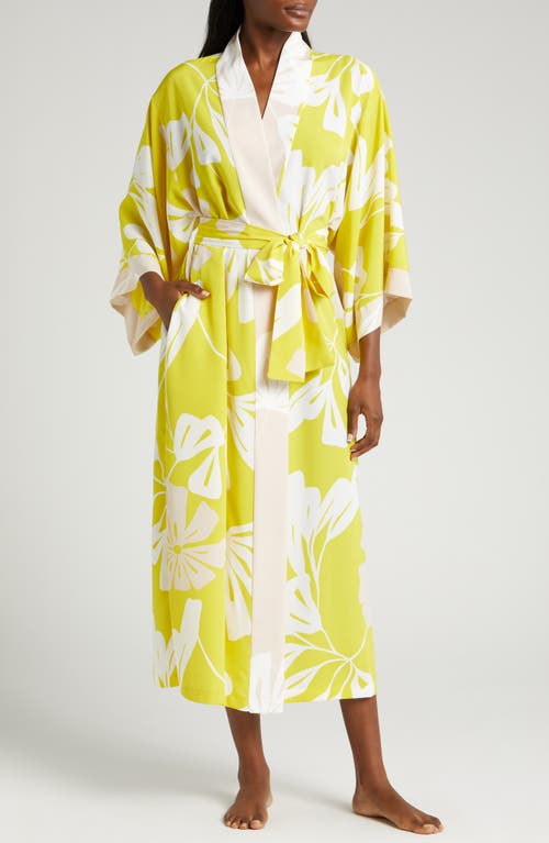 Palma Robe in Chartreuse