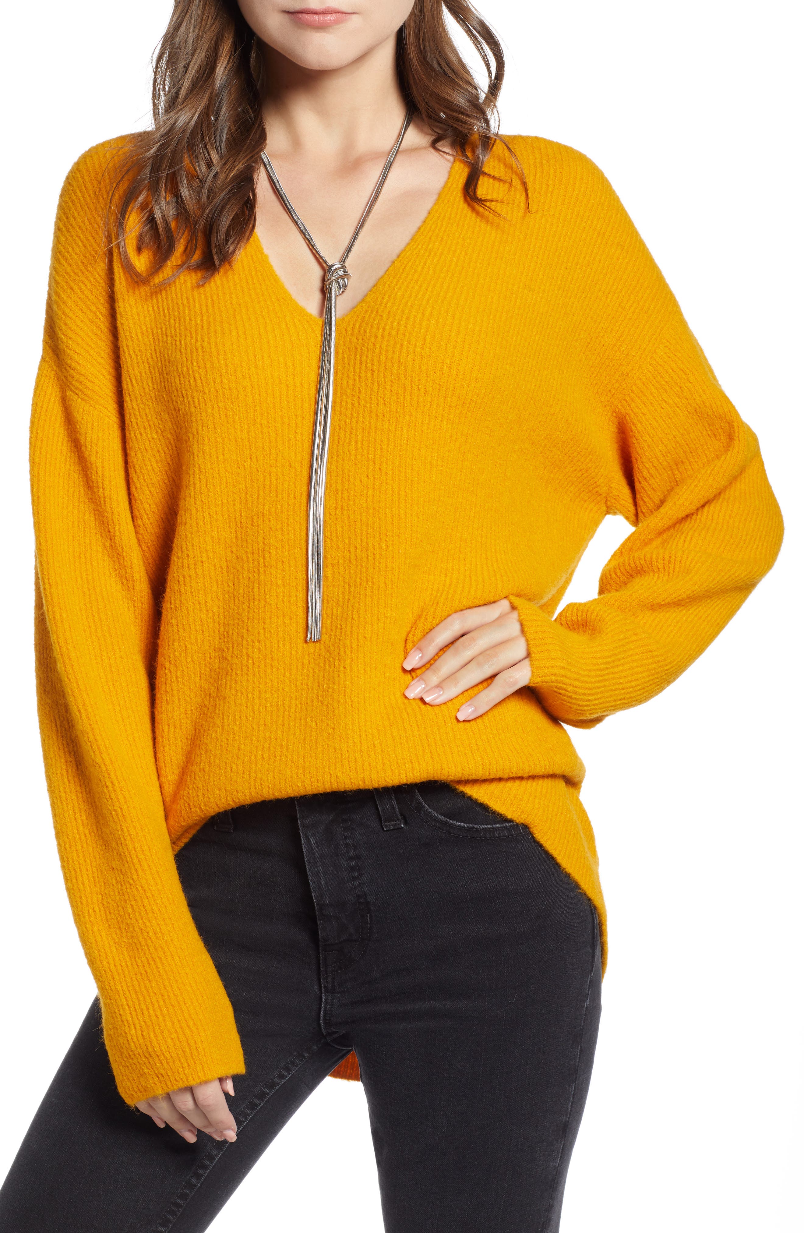 nordstrom something navy sweater