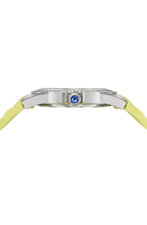 Porsamo Bleu Guilia Quartz Green Dial Ladies Watch 1122dgur In Lime Green