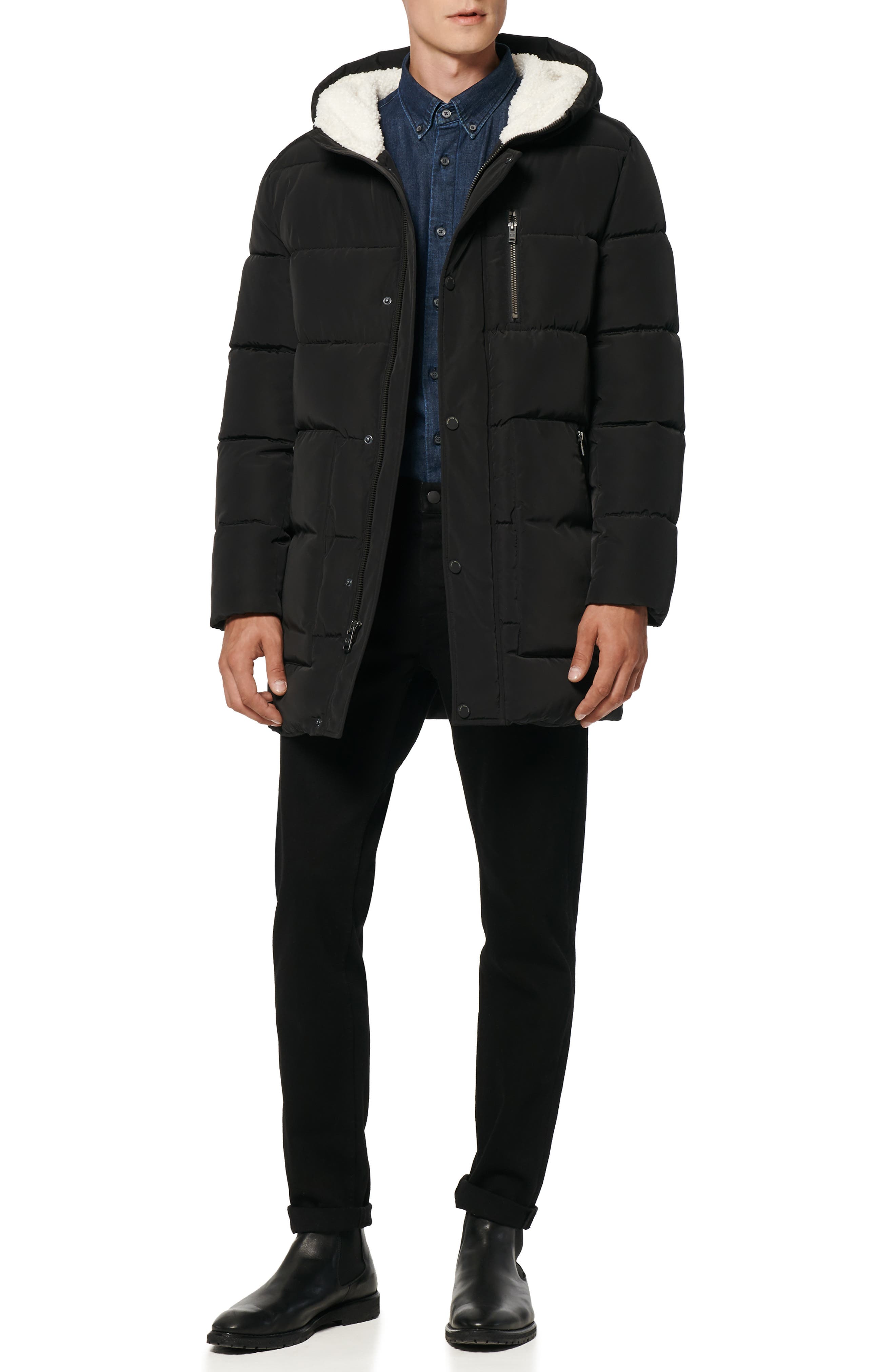 Andrew Marc | Water Resistant Puffer Coat | Nordstrom Rack