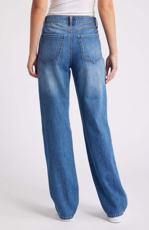 1822 DENIM 1822 DENIM HIGH WAIST BAGGY STRAIGHT LEG JEANS