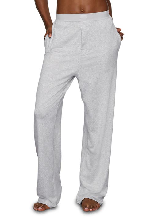 SKIMS, Pants & Jumpsuits, Skims Smoke Grey Velour Lounge Pants New