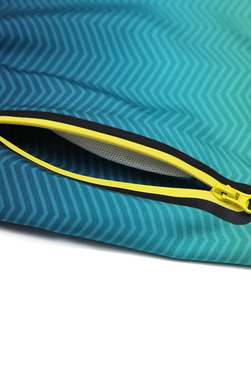 Rokka&rolla Kids' 4-way Stretch Quick-dry Swim Trunks With Mesh Lining And Upf 50+ Protection In Neon Waves