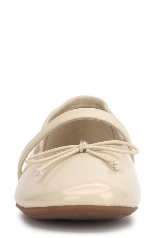 Jessica Simpson Azalina Mary Jane Flat In Soft Ivory