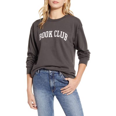 Sub Urban Riot Book Club Sweatshirt, Black