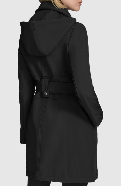 Andrew Marc Saylor Coat In Black