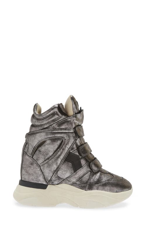 Shop Isabel Marant Festive Balskee Sneaker In Silver