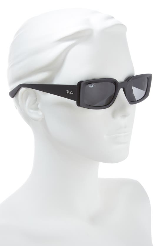 Shop Ray Ban Kiliane 54mm Pillow Sunglasses In Black / Dark Grey