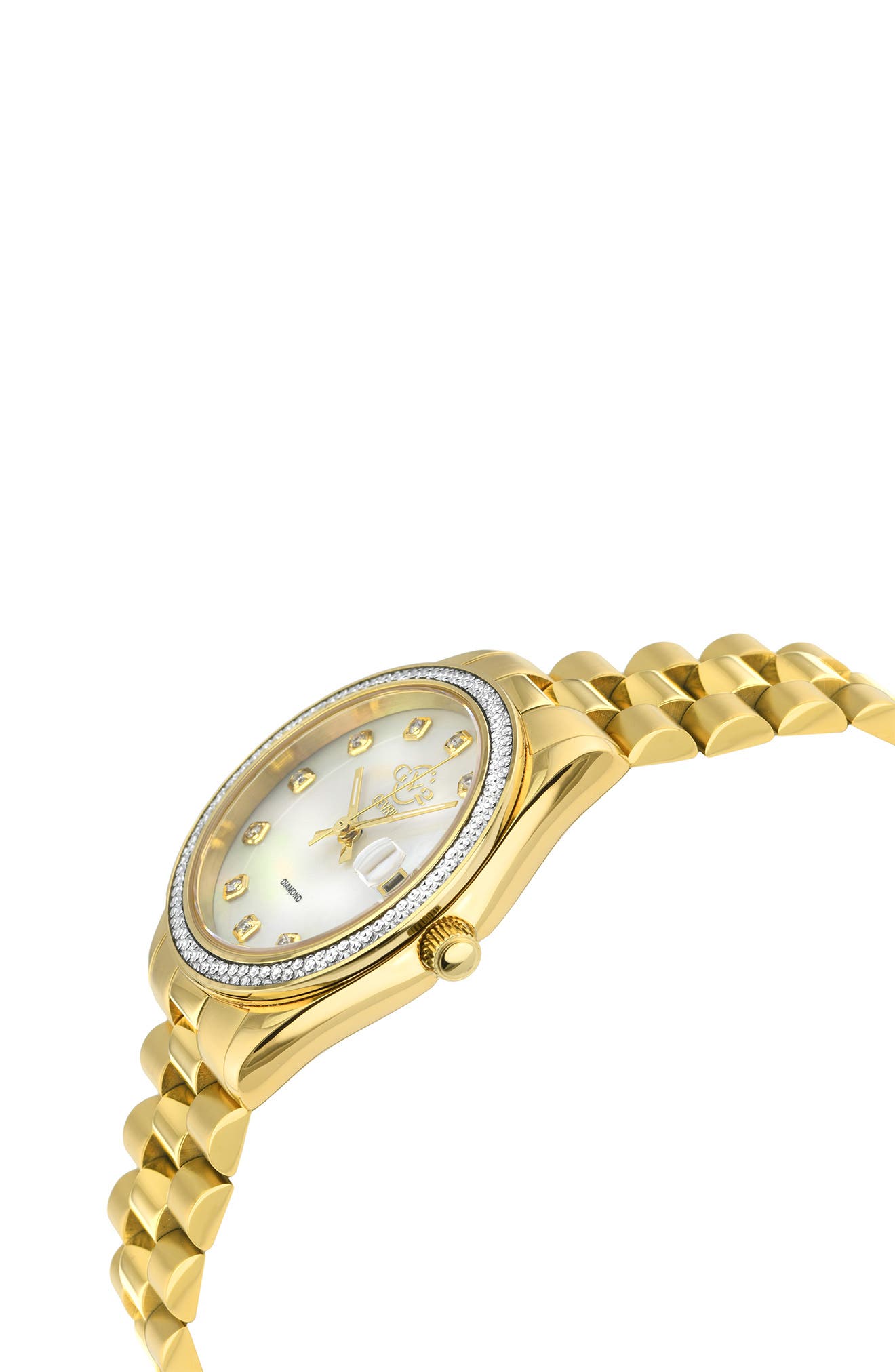 GEVRIL Women\'s Turin
Swiss Diamond Bracelet
Watch, 32 mm - 0.15 ctw GV2 Turin Diamond - Gevril main image 3