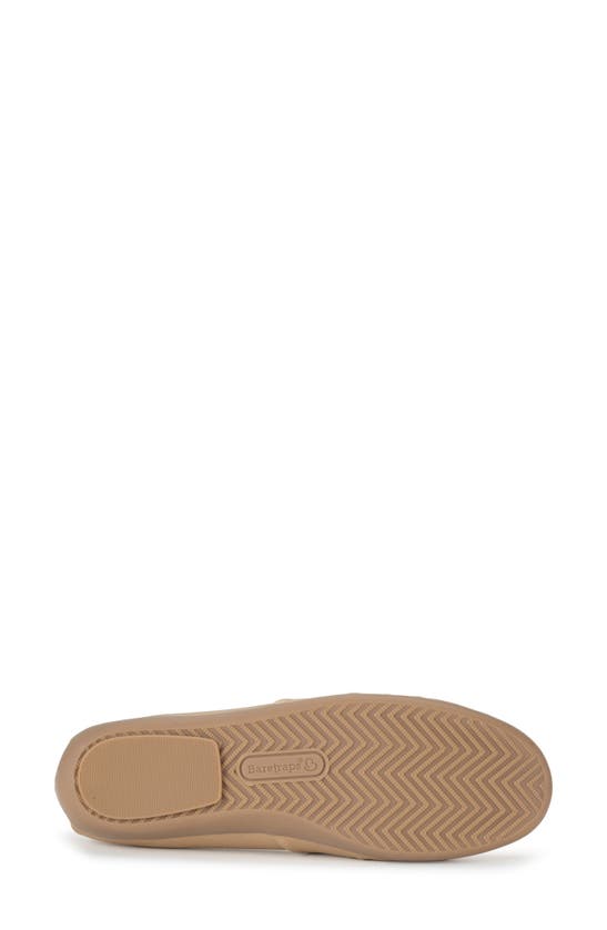 Baretraps Piper Ruched Flat In Light Gold