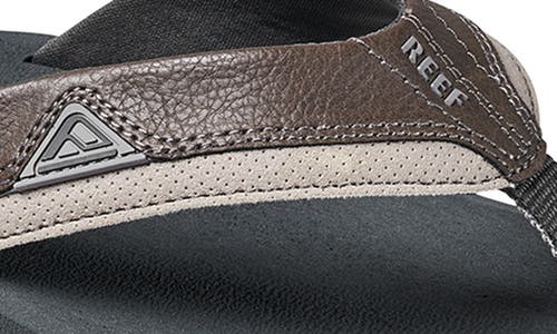 Reef Cushion Dawn Flip Flop In Grey