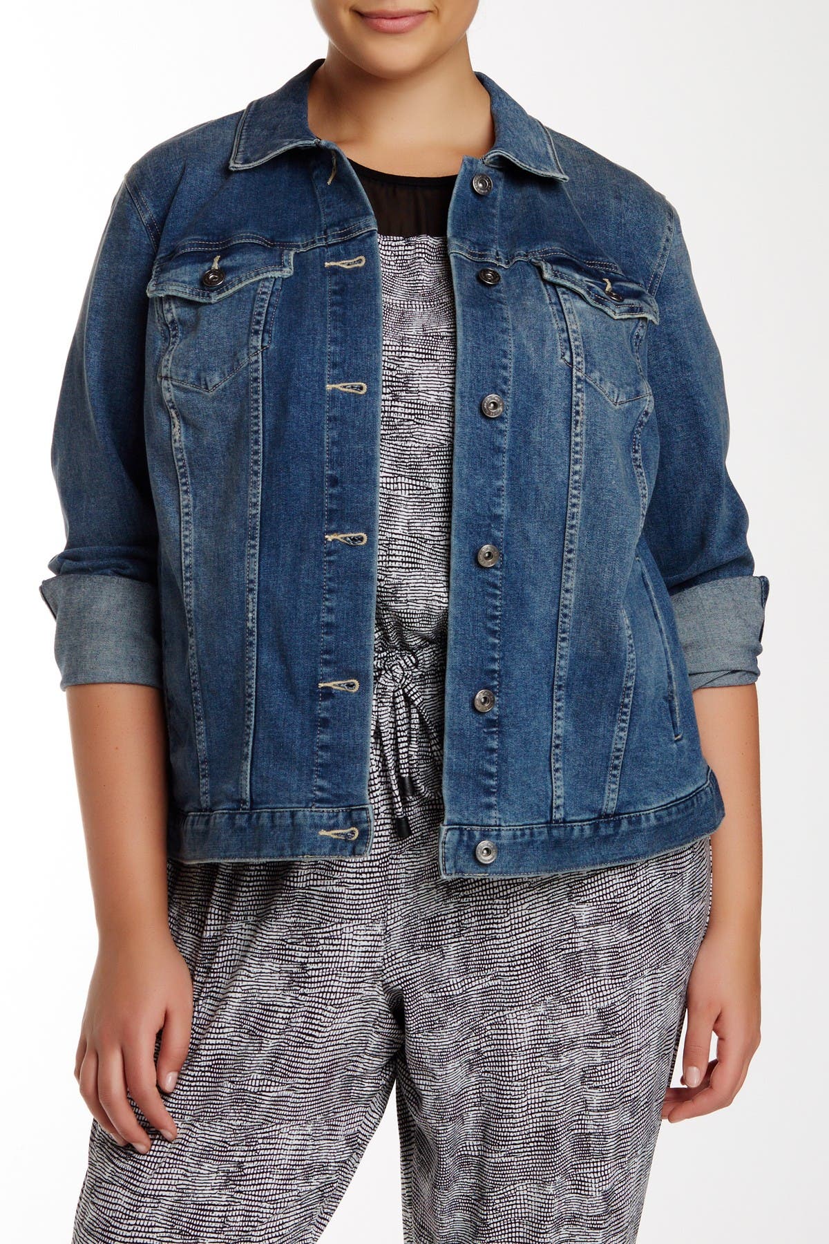 vince camuto denim jacket