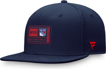 Men's Fanatics Branded Blue/Red New York Rangers Original Six Adjustable Snapback  Hat