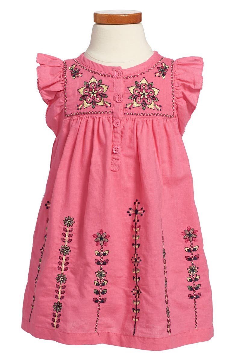 Tea Collection 'Malati Kantha' Embroidered Dress (Toddler Girls, Little ...
