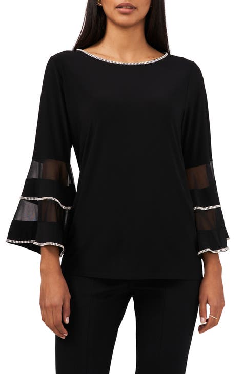 bell sleeve blouse | Nordstrom
