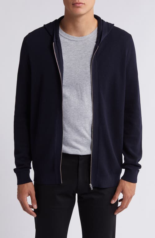 Shop Theory Lievos Breach 2 Zip Hoodie Cardigan In Baltic