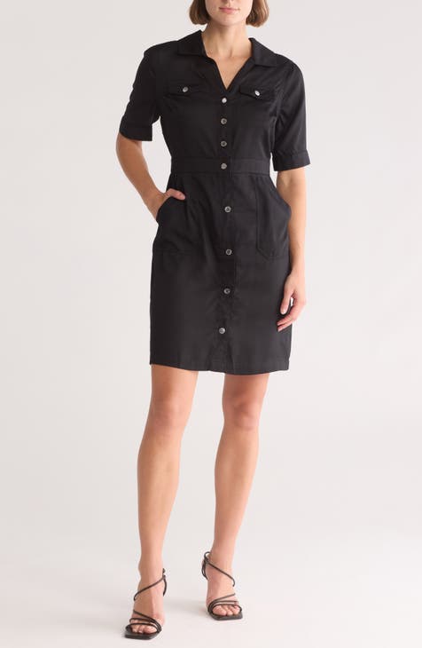 Short Sleeve Shirtdress