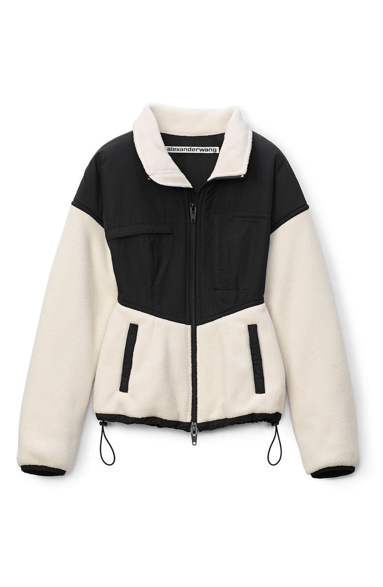 Alexander Wang Nylon Fleece Jacket |