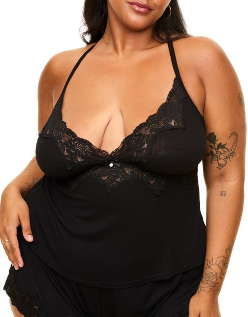 Adore Me Women's Lora Plus-size Pajama Cami & Shorts Set In Black