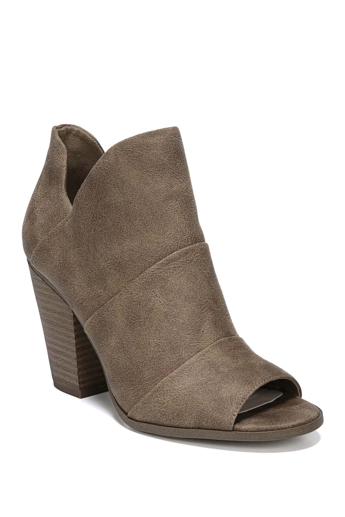 nordstrom rack peep toe booties