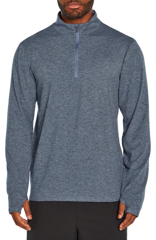 Balance Collection Cross Train 1/4 Zip Sweater In H. China Blue