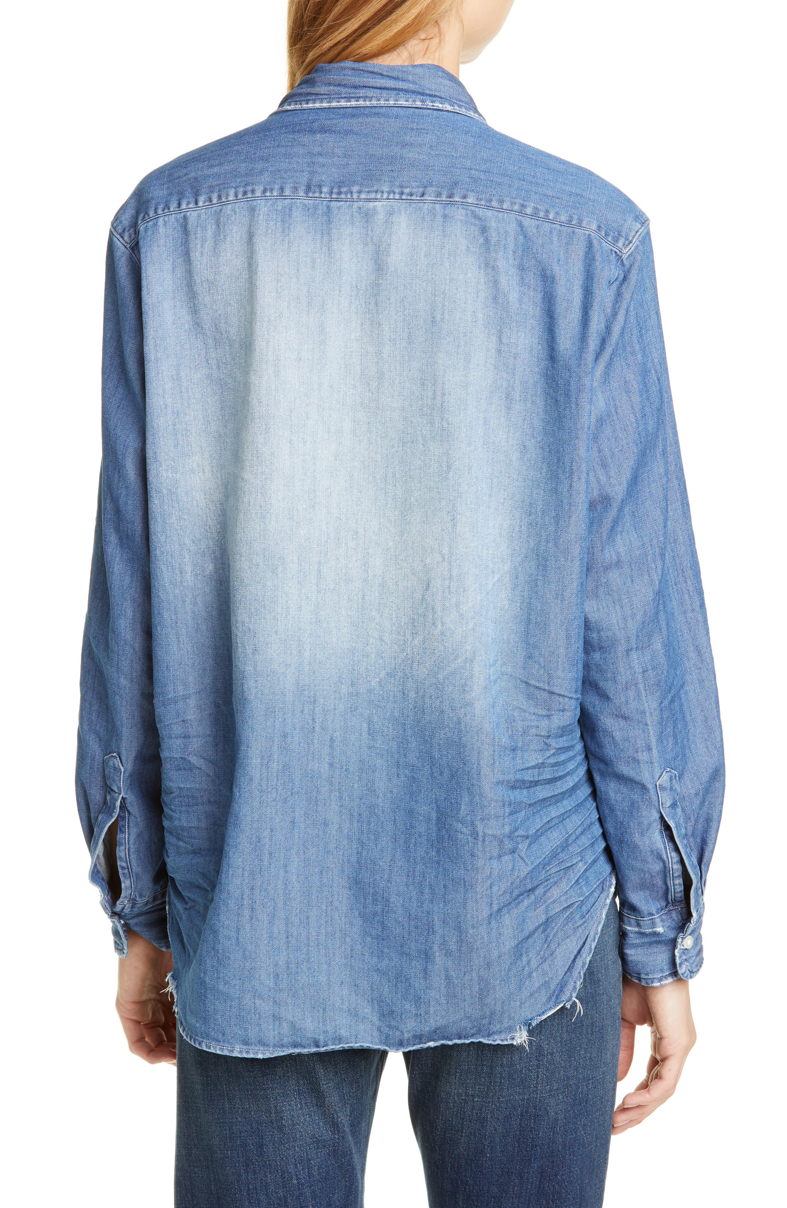 Frank Eileen Eileen Cotton Denim Shirt Nordstrom