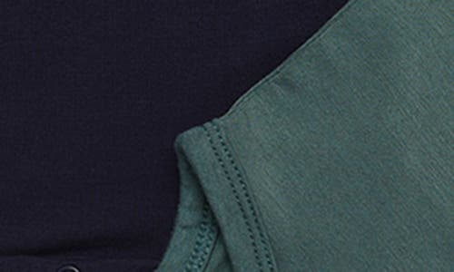 Kyte Baby Assorted 2-pack Bodysuits In Navy/emerald