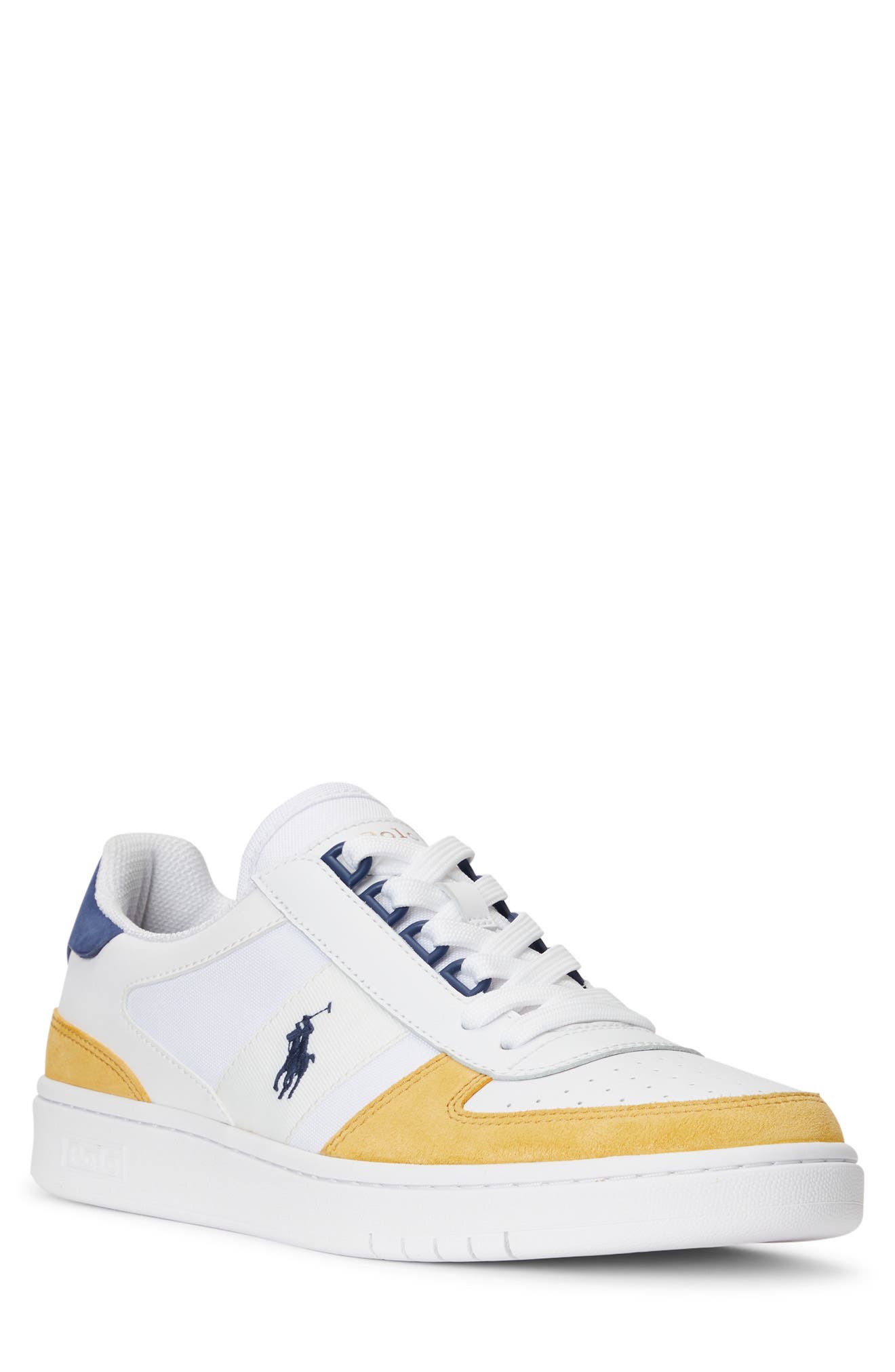 white polo tennis shoes