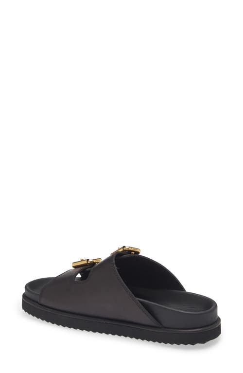 Shop Chloé Nil Slide Sandal In 001 Black