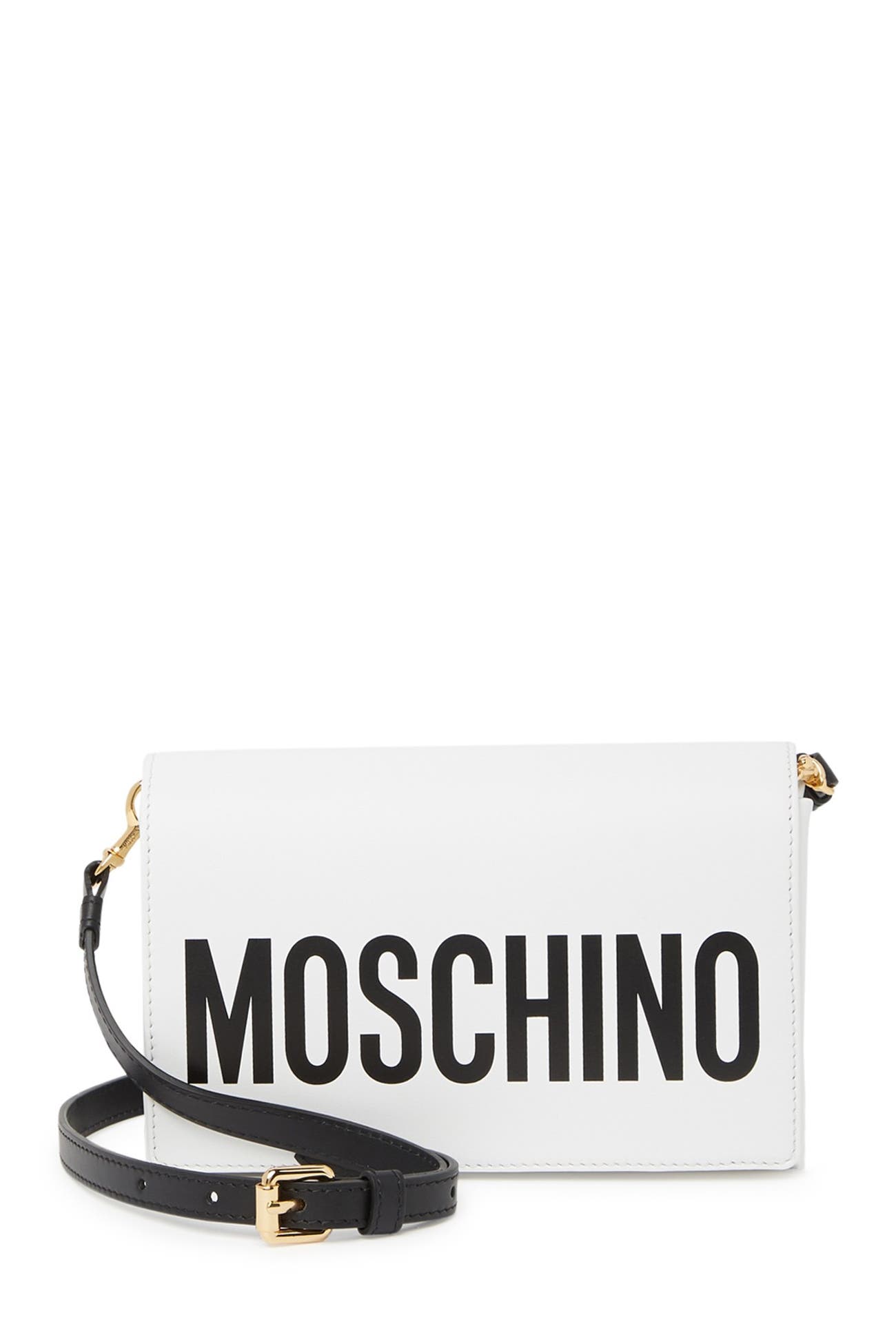 MOSCHINO | Leather Crossbody Bag | Nordstrom Rack