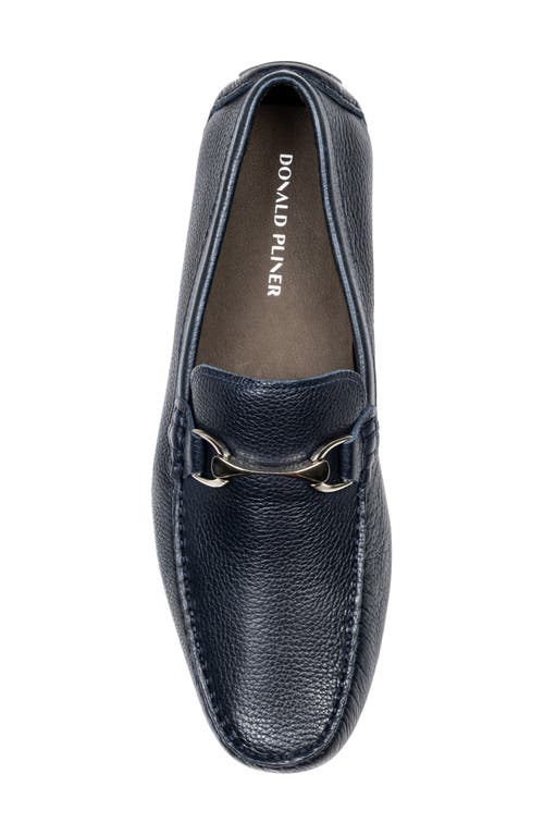 Donald Pliner Dacio Bit Driving Loafer In Navy/navy