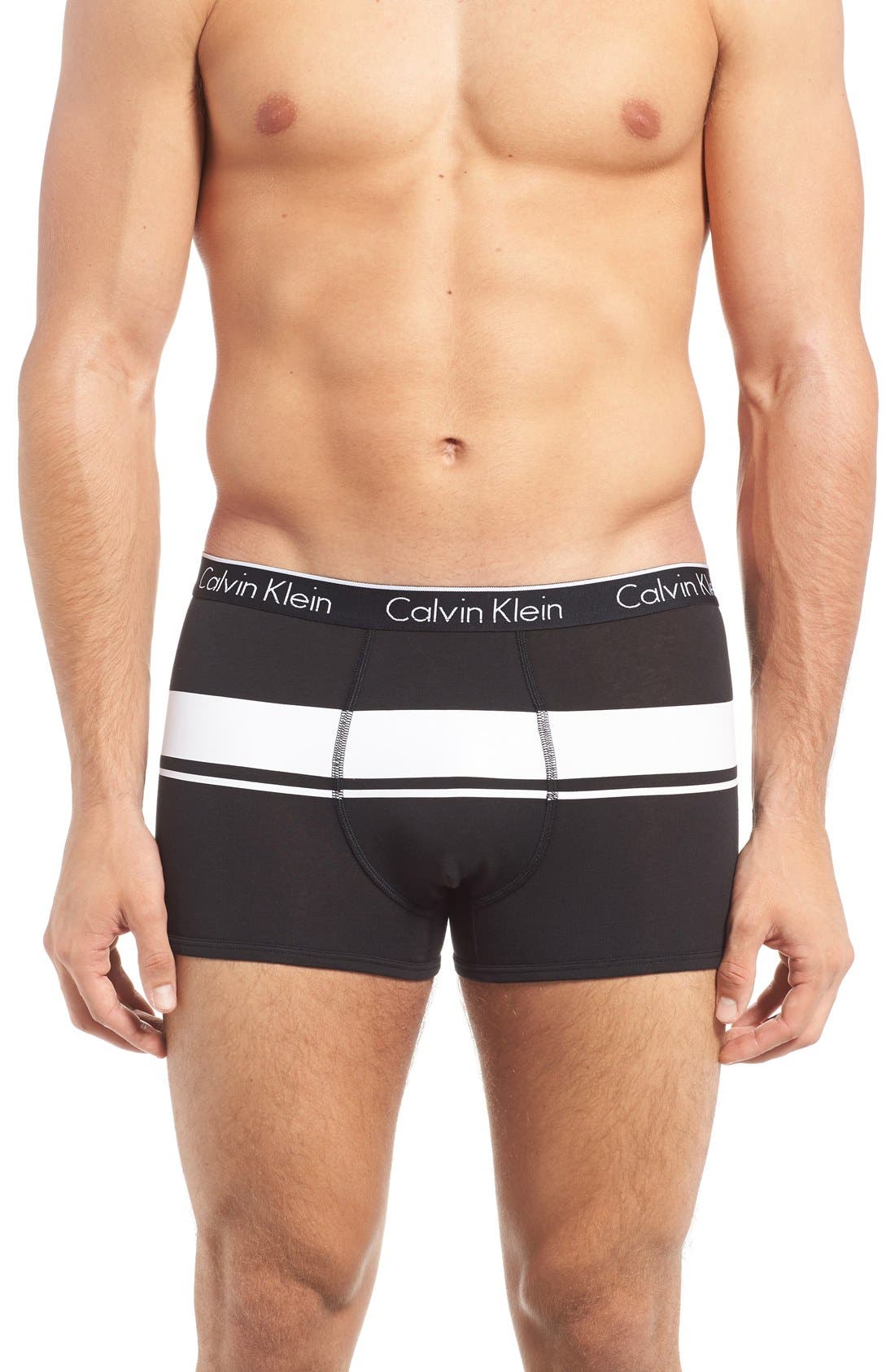 Calvin Klein Graphic Cotton Trunks Nordstrom