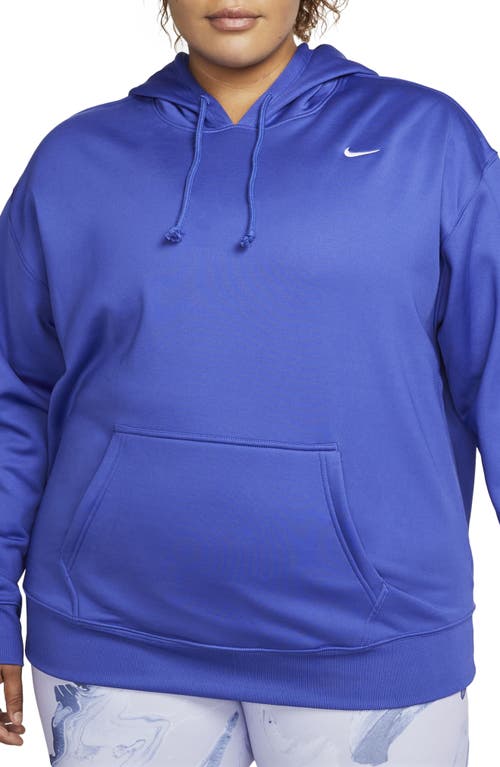 Nike Therma-FIT All Time Training Hoodie in Lapis/White