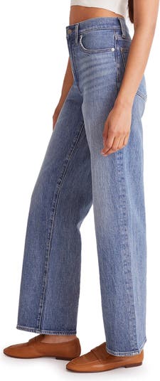 Madewell The Perfect Vintage Patch Pocket High Waist Wide Leg Jeans
