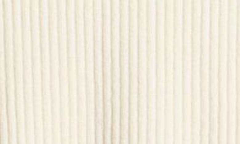 Shop Treasure & Bond Short Sleeve Rib Polo Sweater In Ivory Dove