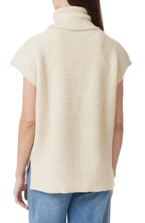 Shop Habitual Turtleneck Sweater Vest In Birch
