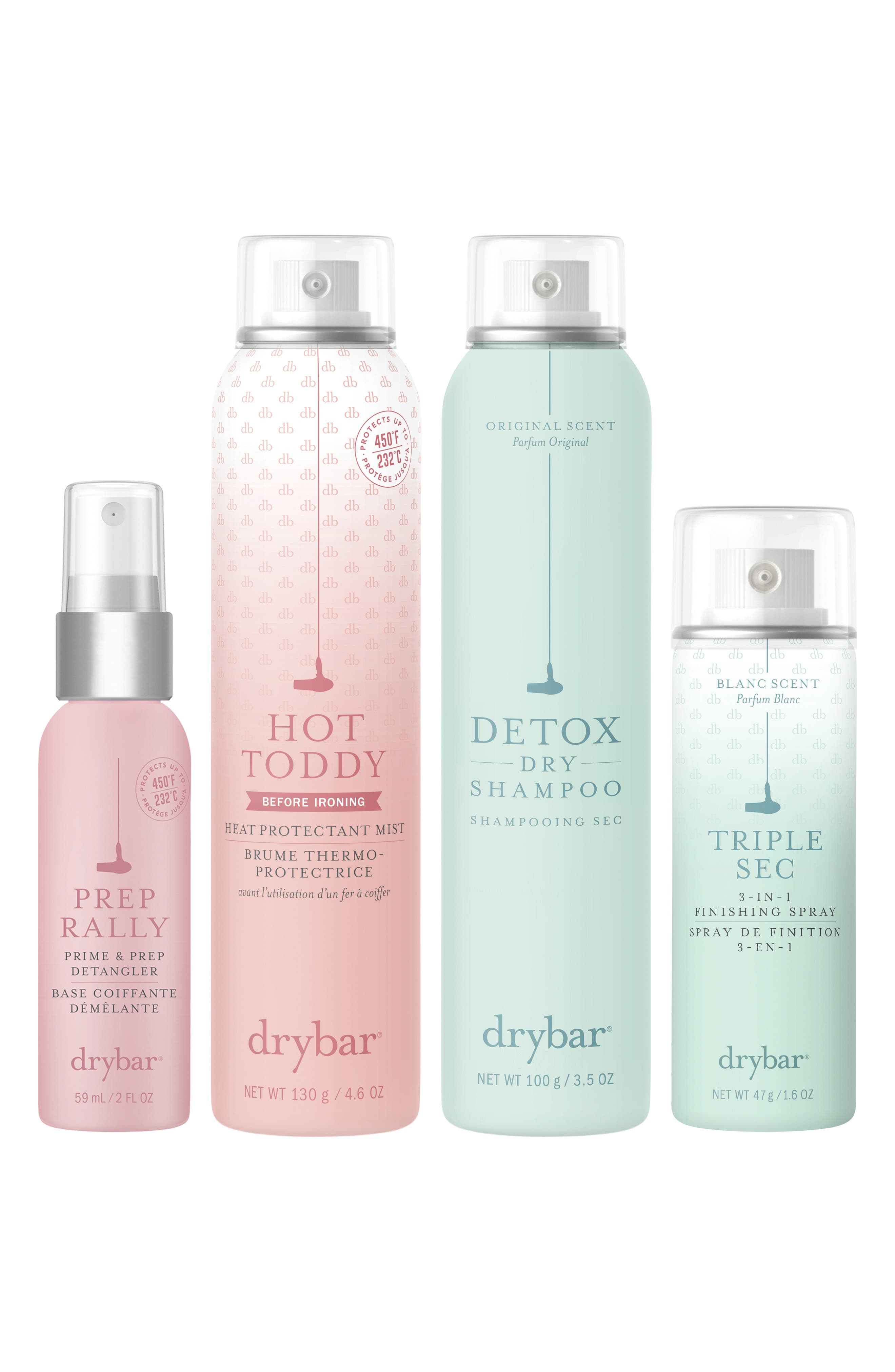 Drybar Party of Four Hair Essentials Set (75 Value) Nordstrom