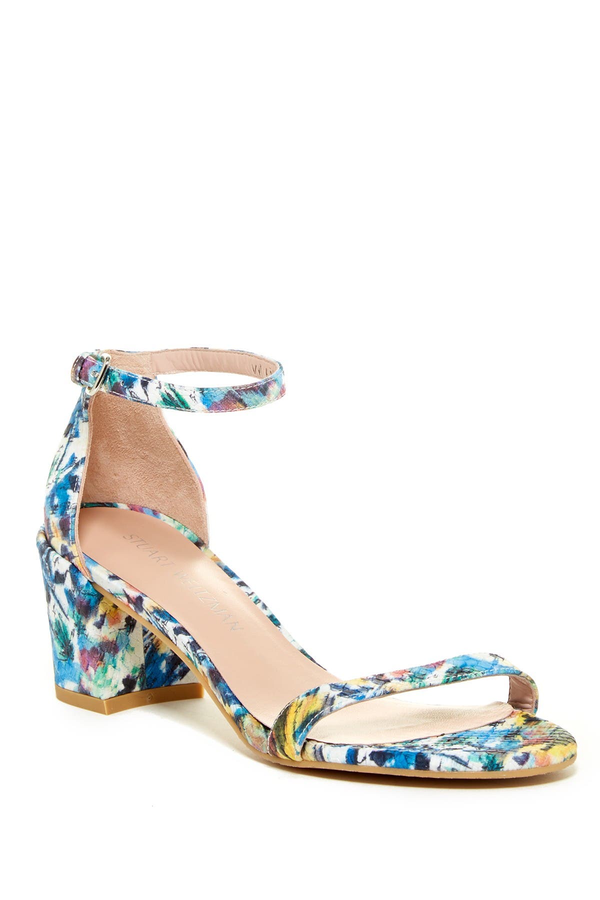 simple ankle strap sandal stuart weitzman
