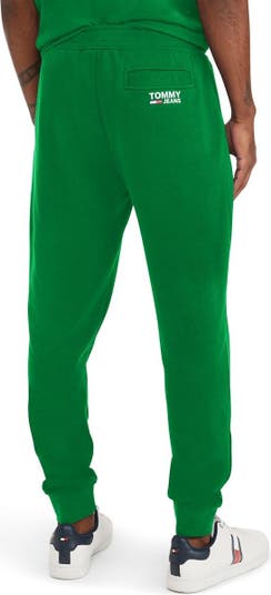 Tommy Hilfiger Mens Boston Celtics Athletic Track Pants, Green, Medium